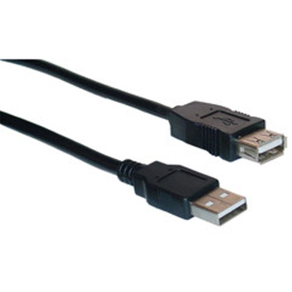 Aish USB 2.0 Extension Cable  Black  Type A Male to Type A Female  10 foot AI212375